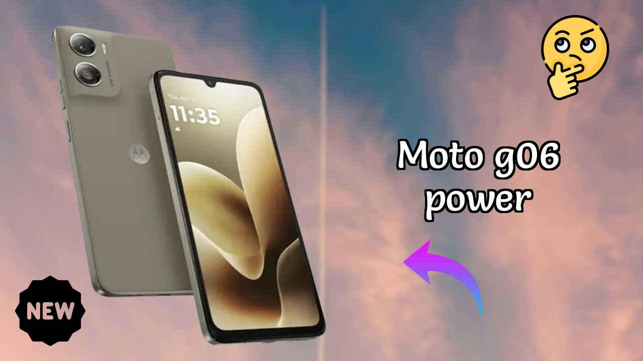 Moto G06 Power Display Technology: LCD Review