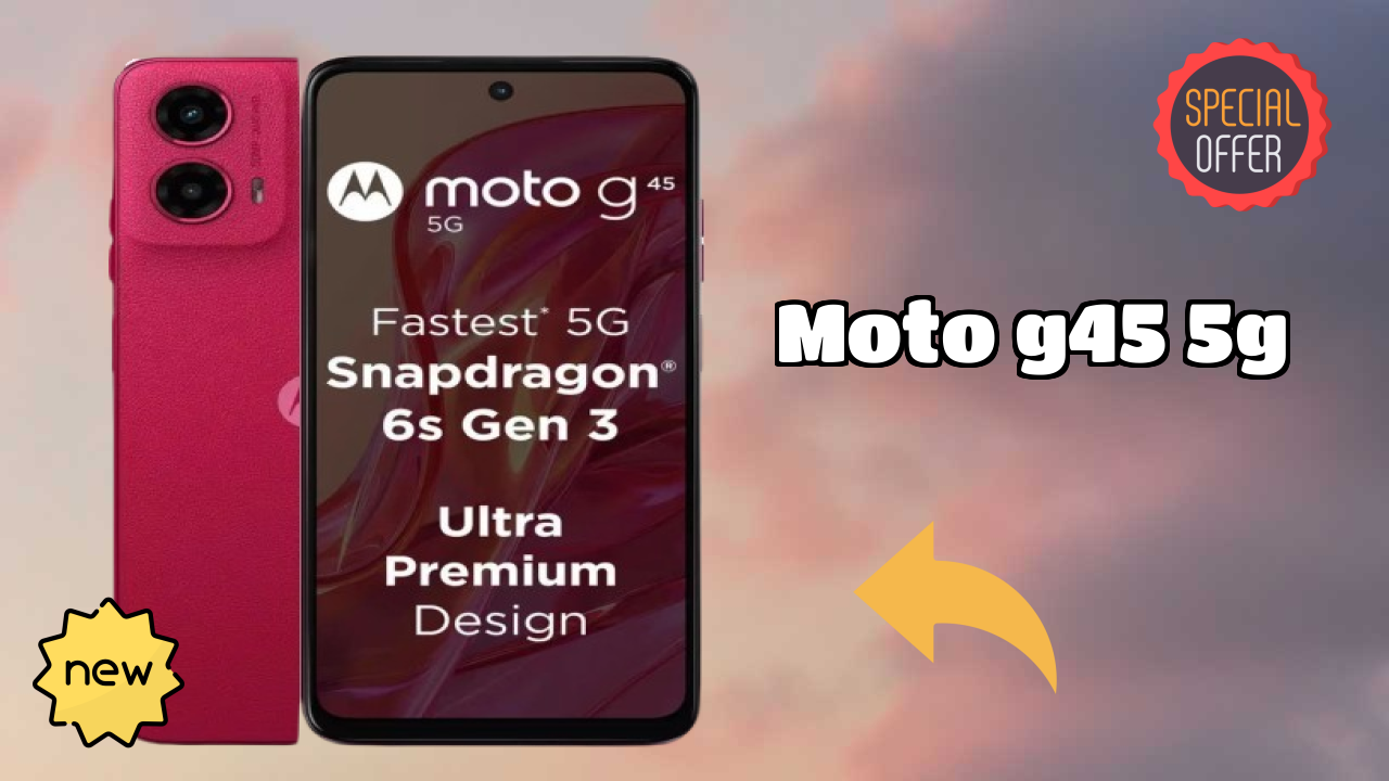 Moto G45 5G Display Review: IPS LCD Quality