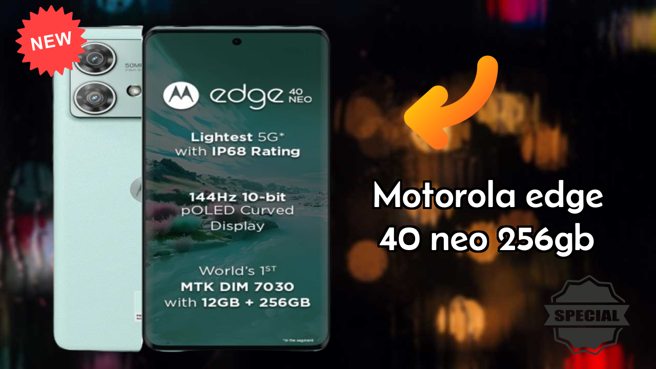 Motorola Edge 40 Neo 256GB RAM Test: 12 GB RAM Handles Gaming Well