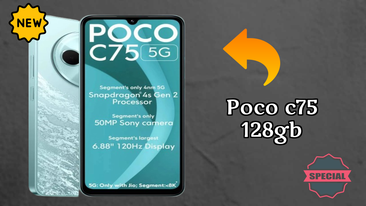 POCO C75 128GB RAM Test: 4 GB RAM Handles Gaming Well?