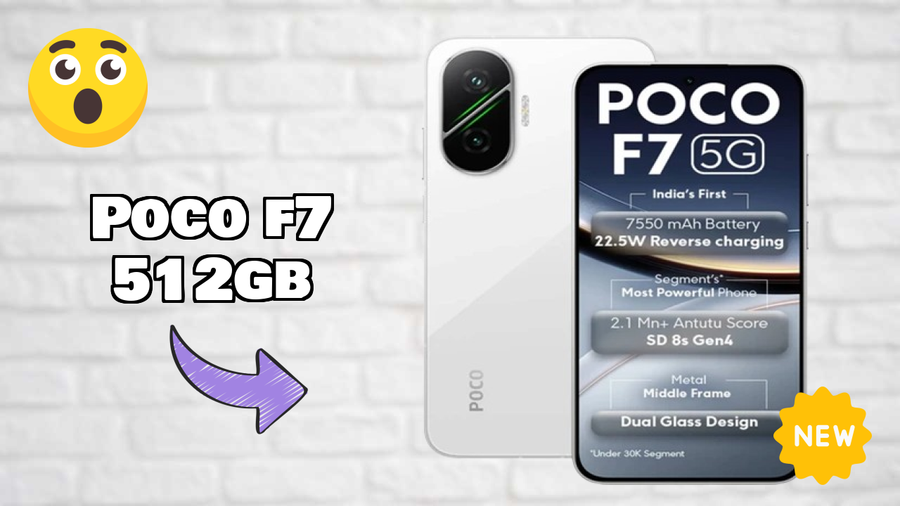 POCO F7 512GB at ₹33,999 - Everything About This Phone