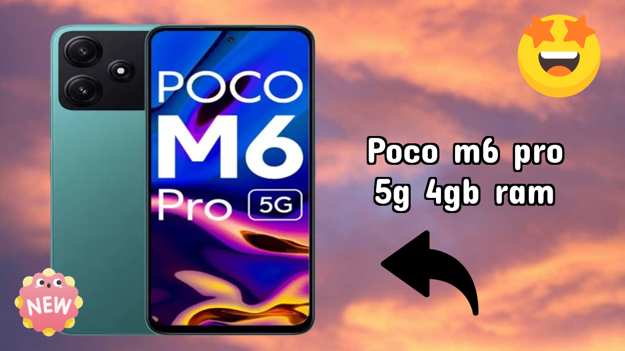 POCO M6 Pro 5G 4GB RAM Price Drop: Available at Just ₹10,999