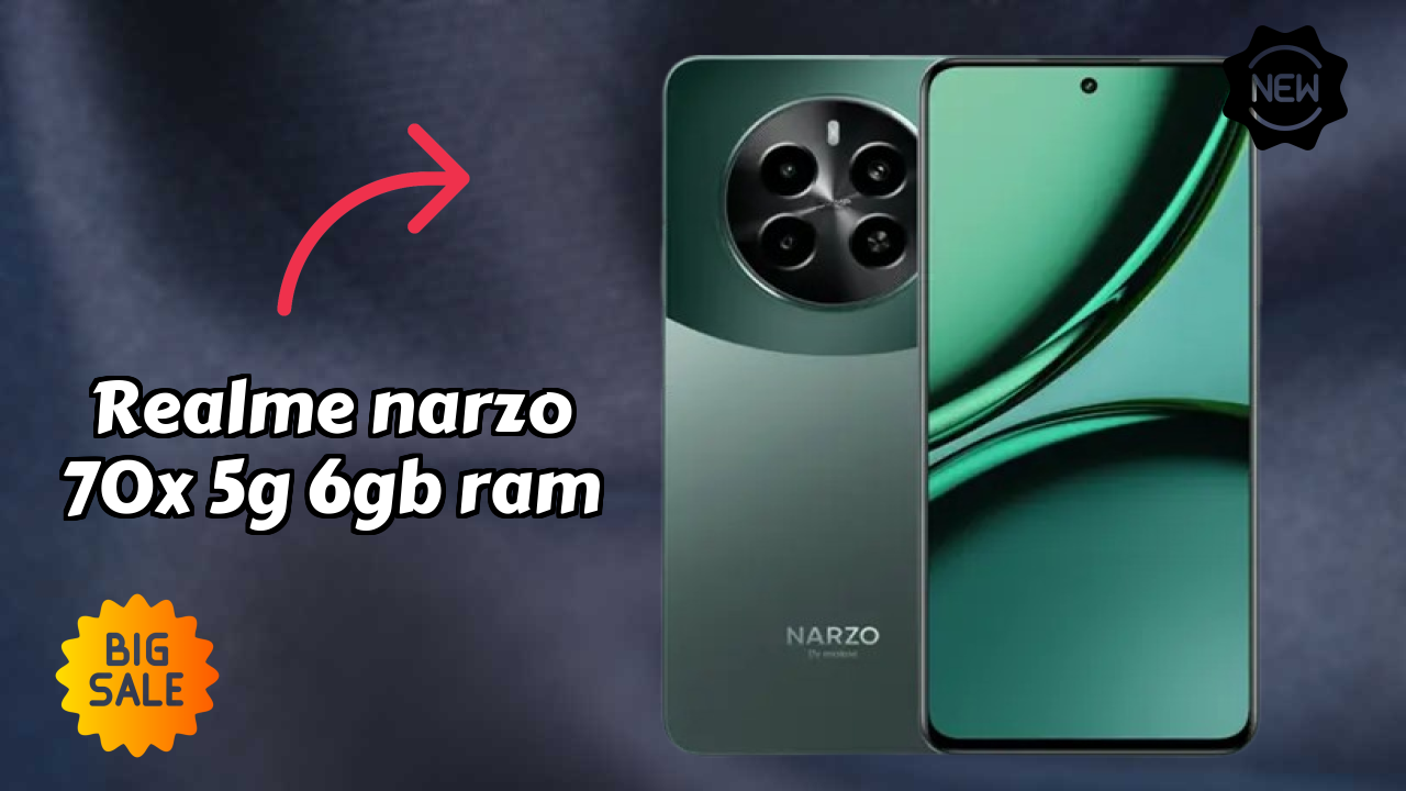 Realme Narzo 70x 5G 6GB RAM Gaming Benchmarks: MediaTek Dimensity 6100 Plus FPS Test