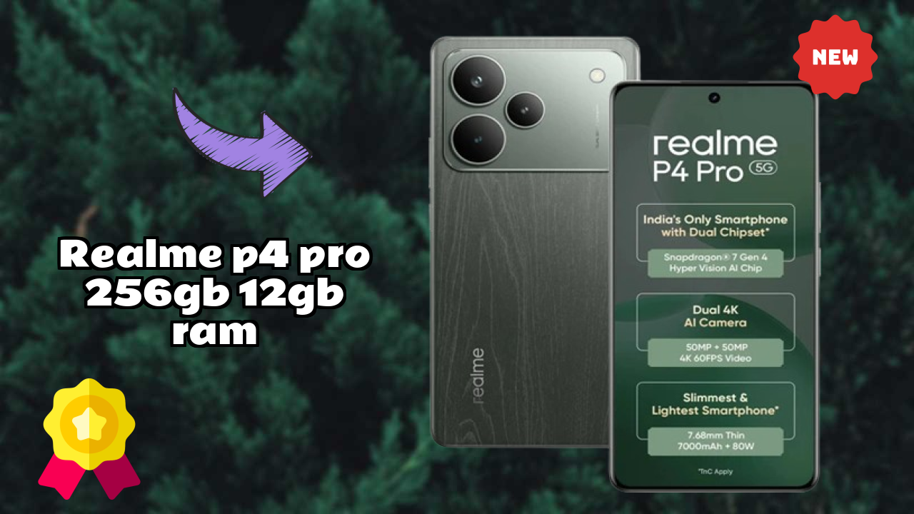 Realme P4 Pro 256GB 12GB RAM Display Size: 6.8 Inches (17.27 Cm) Screen Analysis