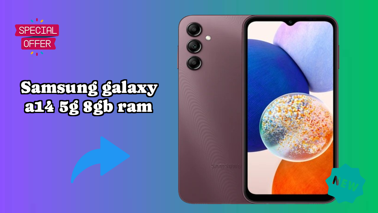 Samsung Galaxy A14 5G 8GB RAM Display Review: PLS LCD Technology