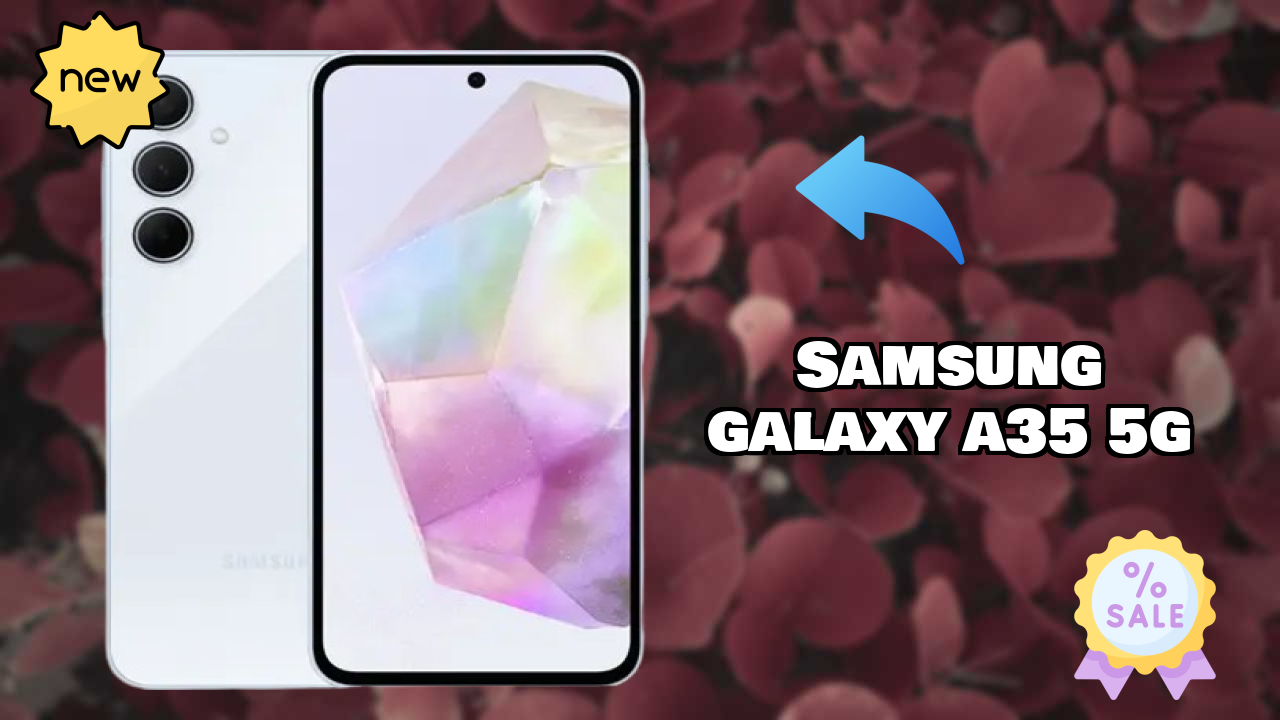 Samsung Galaxy A35 5G Display Size: 6.6 Inches (16.76 Cm) Screen Test