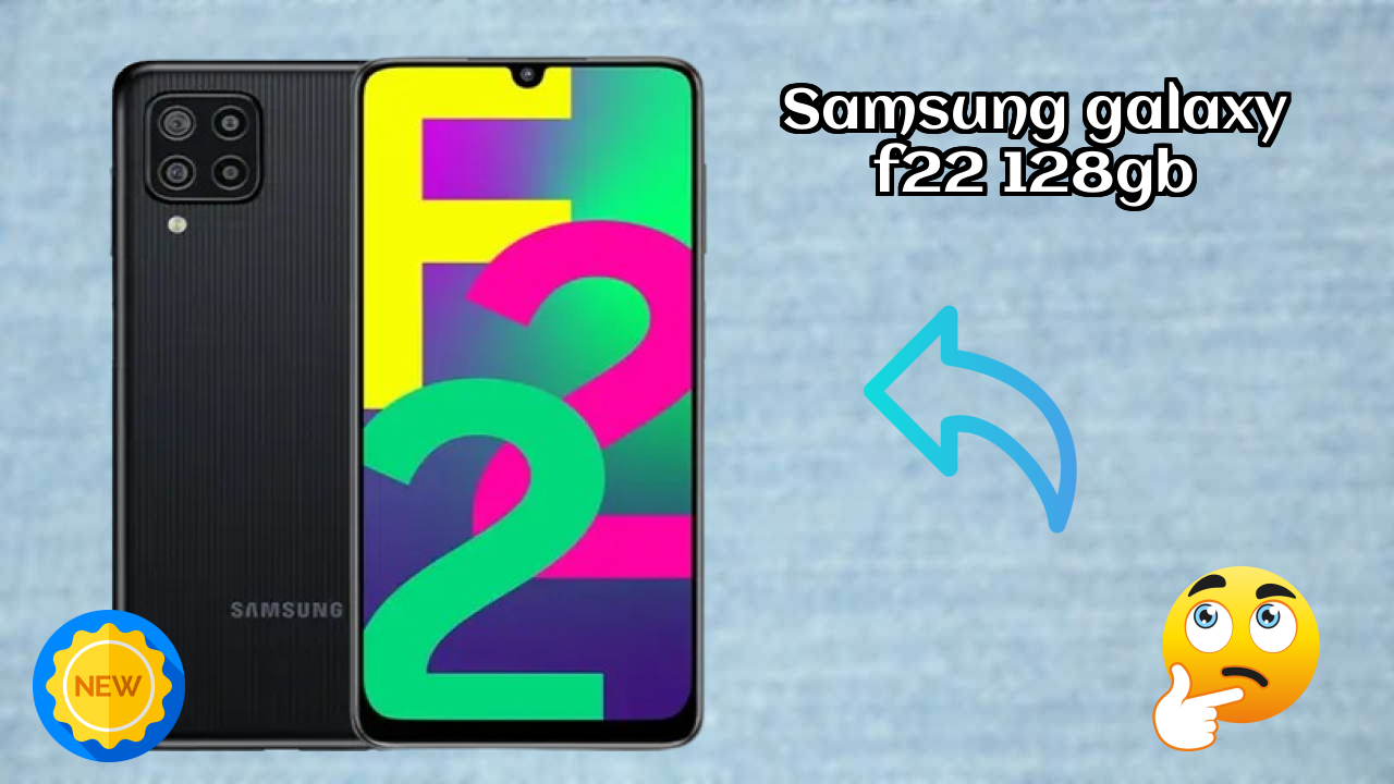 Samsung Galaxy F22 128GB Battery Life: 6000 MAh Charging Speed