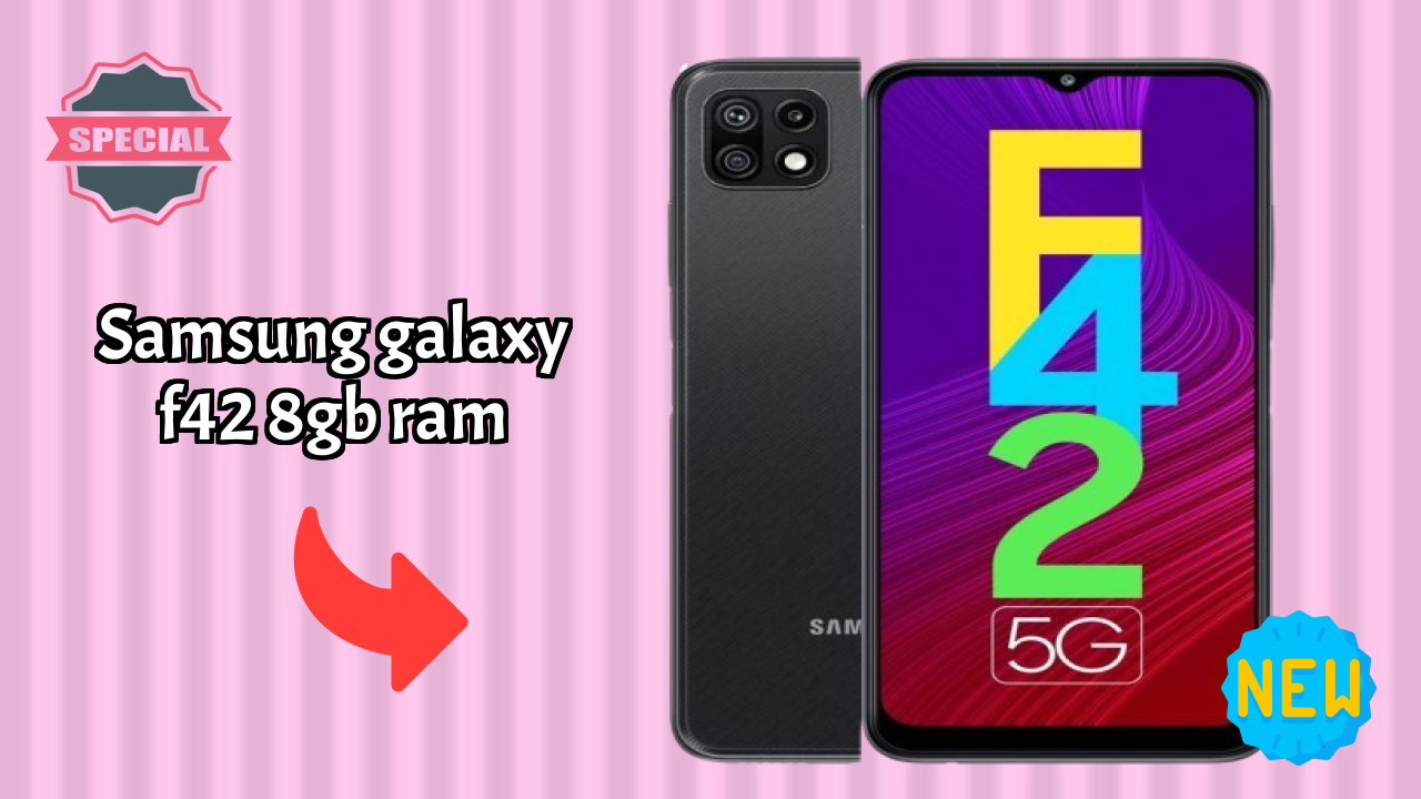 Samsung Galaxy F42 8GB RAM Display Size: 6.6 Inches (16.76 Cm) Screen Quality