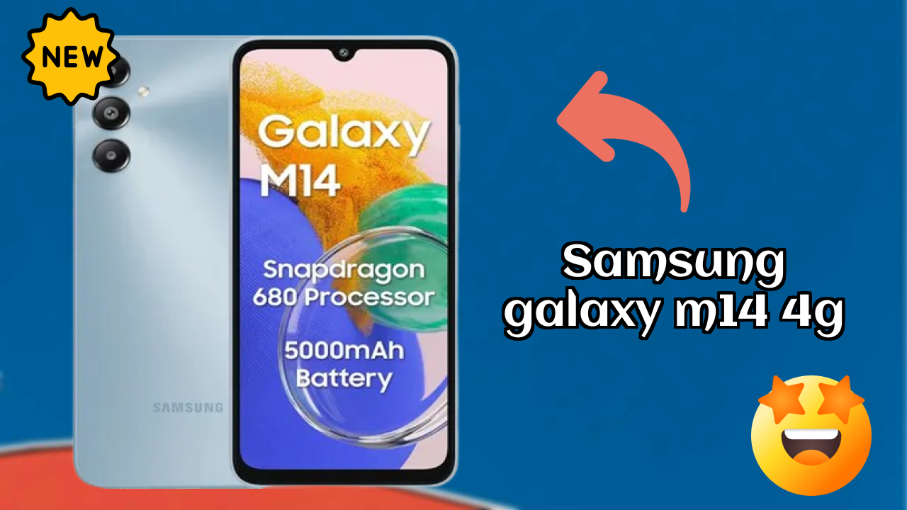 Samsung Galaxy M14 4G Display Size: 6.7 Inches (17.02 Cm) Screen Quality