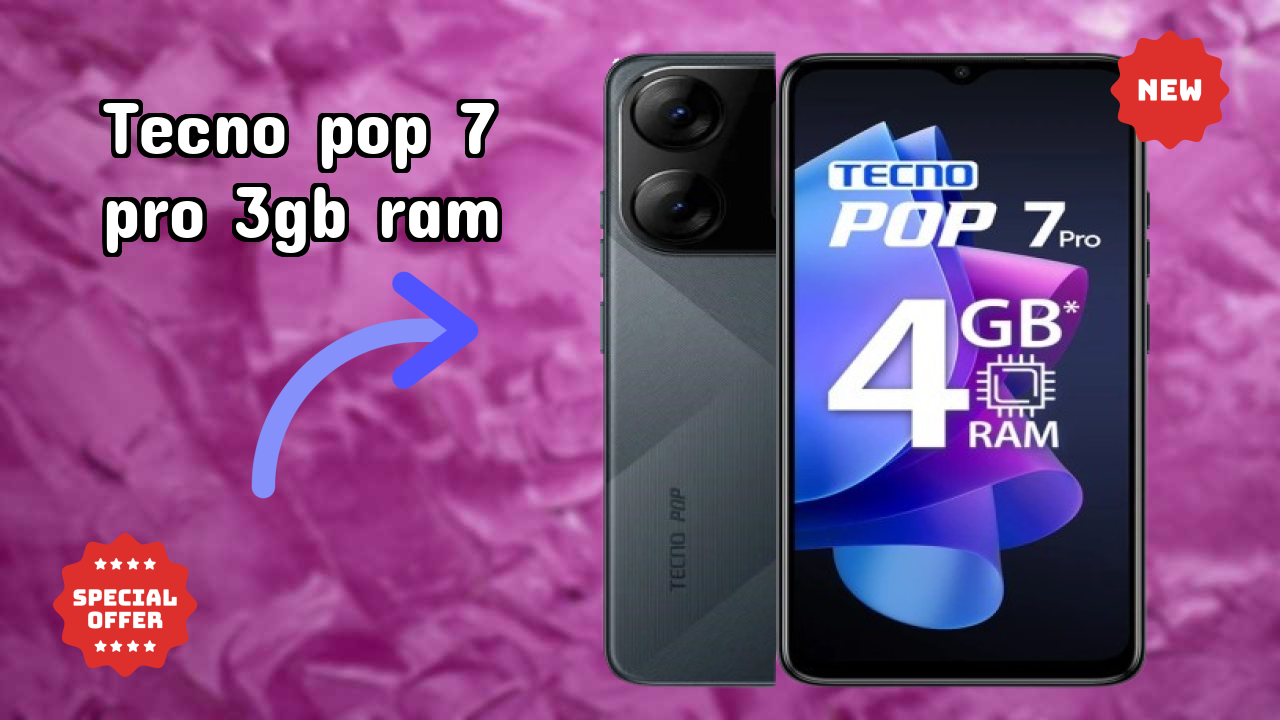 Tecno Pop 7 Pro 3GB RAM Camera Quality: 12 MP + 0.08 MP Rear Camera Photo Review