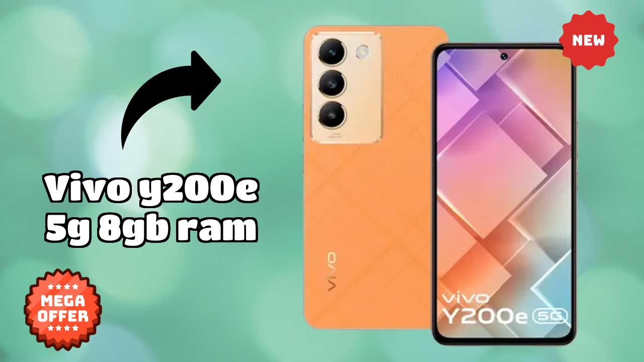 Vivo Y200e 5G 8GB RAM Display Technology: AMOLED Review