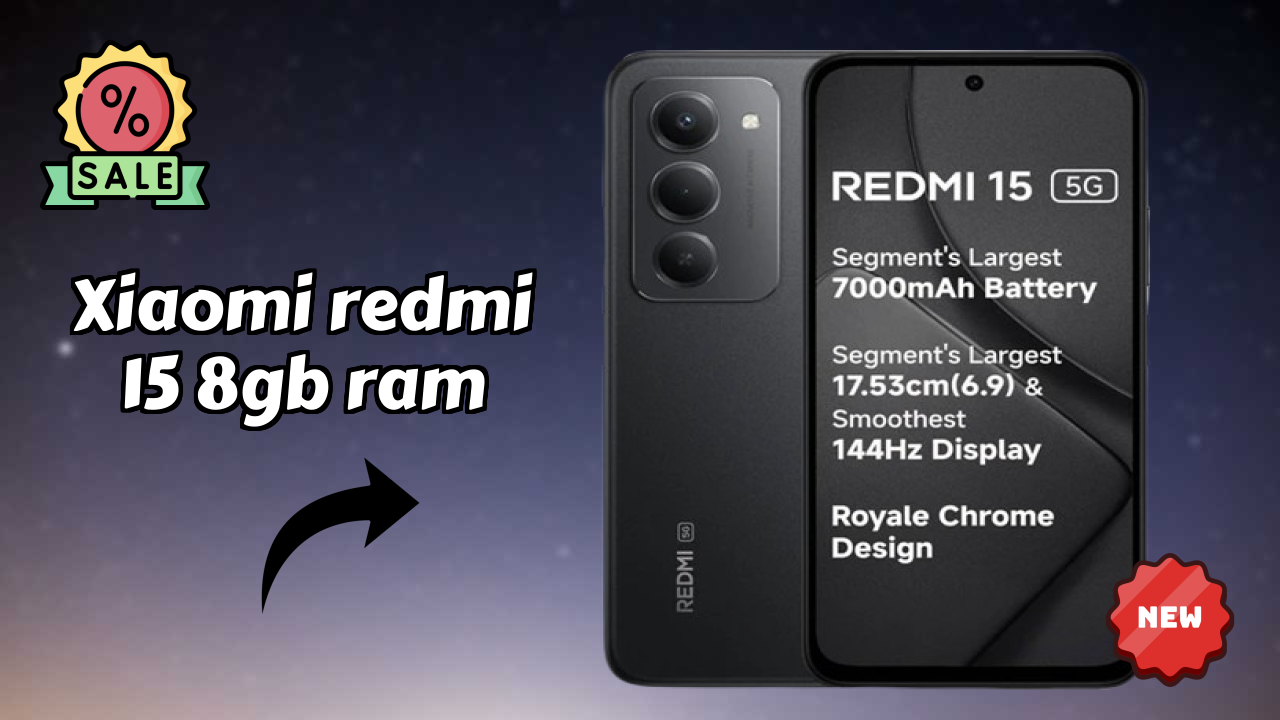 Xiaomi Redmi 15 8GB RAM at ₹15,998 - Worth Buying? Honest Opinion